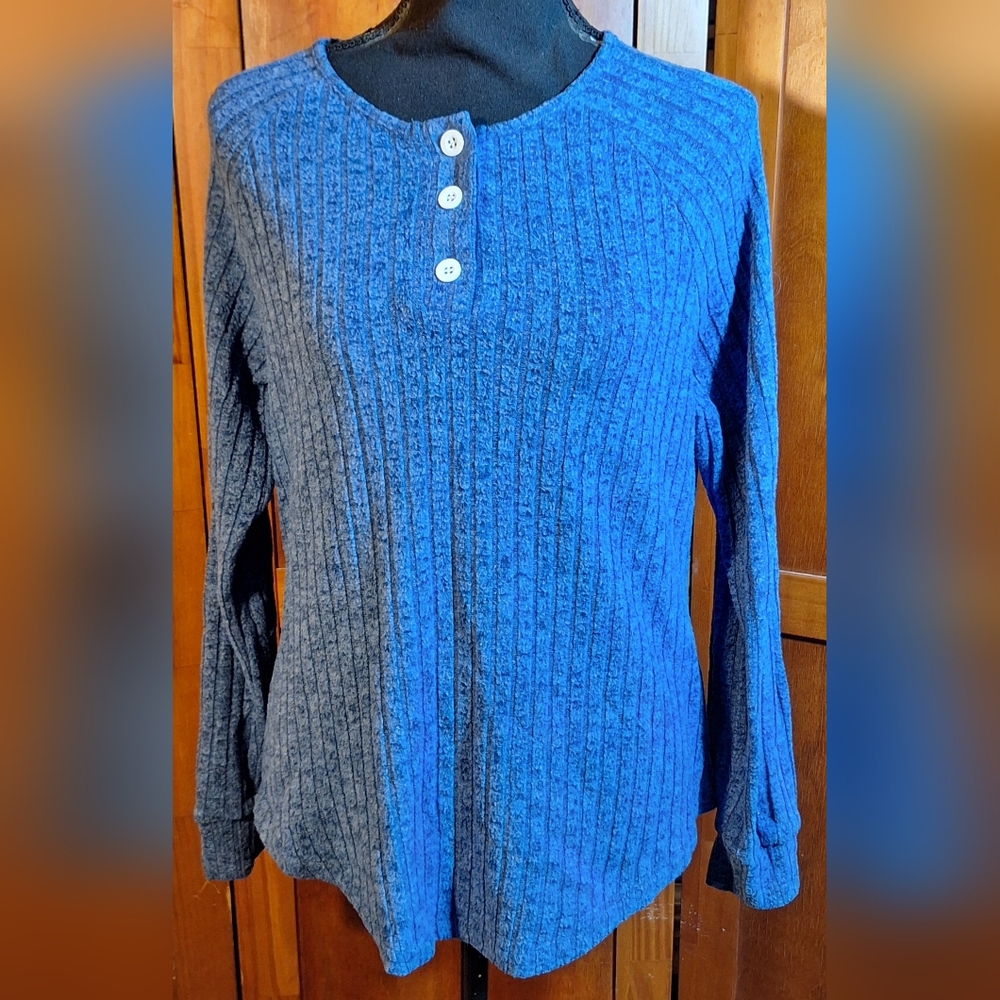 Ribbed Long Sleeve Top